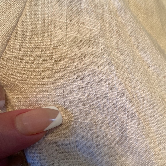 Bar III - High Rise I Linen I Cream I Trouser I Pants I Size: 8 - Picture 12 of 13